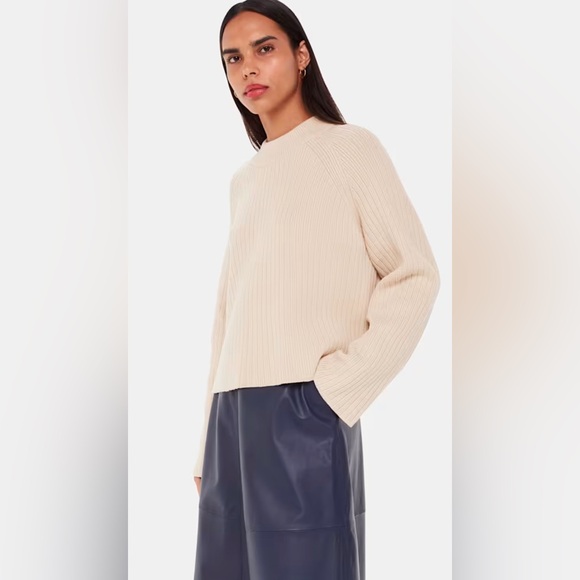 Whistles Sweaters - NWT Whistles Cotton Rib Crew Neck Knit.
